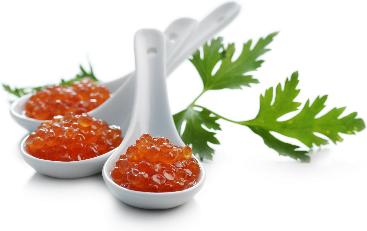 For salmon roe